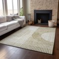 thumbnail image 6 of Addison Rugs Mayfield Washable Transitional Modern Taupe Rectangle Rug, 5' x 7'6", 6 of 6