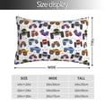 thumbnail image 3 of KLL Cartoon Monster Trucks1 Pillow Covers Envelope Closure,Super Soft and Cozy Fuzzy Fleece Pillow Case Cover 14"x20", 3 of 7