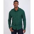 thumbnail image 2 of Real Essentials 3-Pack: Men's Classic Style Casual Long Sleeve Button Down Collared Shirt (Available in Big & Tall), 2 of 6