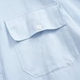 thumbnail image 4 of Qiyinn Men's Sun Protection Fishing Shirts UPF 50+ Lightweight Quick Dry Cooling Short Sleeve Shirts for Work Hiking Safari, 4 of 9