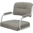 thumbnail image 4 of Swivel Metal Extra Tall Stool 34" Seat - M-110 - Jetty June Tan - White, 4 of 4