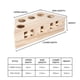 thumbnail image 4 of Juguete De Caza Para Gatos, Ratón De Madera Maciza, Laberinto Interactivo Para Mascotas, Agujero Para Ratón, Hámster, Juguete Divertido De 5 Agujeros Moyic PT001571-00, 4 of 7