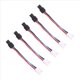 thumbnail image 2 of Cable de ConversióN -4M de 5 Piezas para Cargadores de Mercado General de BateríA -4M Modelos de BateríA Hembra A Macho Ph2.0 3P, 2 of 9