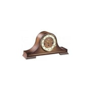 Hermle 21092030340 Stepney Mechanical Tambour Mantel Clock - Walnut