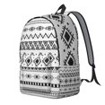 thumbnail image 2 of Unisex Bohemian Backpack: Roomy Boho Daypack with Front Pocket for School, College, Work, Travel, Vacation, Stylish and Durable, Perfect Gift Option, 2 of 5