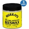 Murray's 100% Pure Australian Beeswax, 4 oz (Pack of 3)