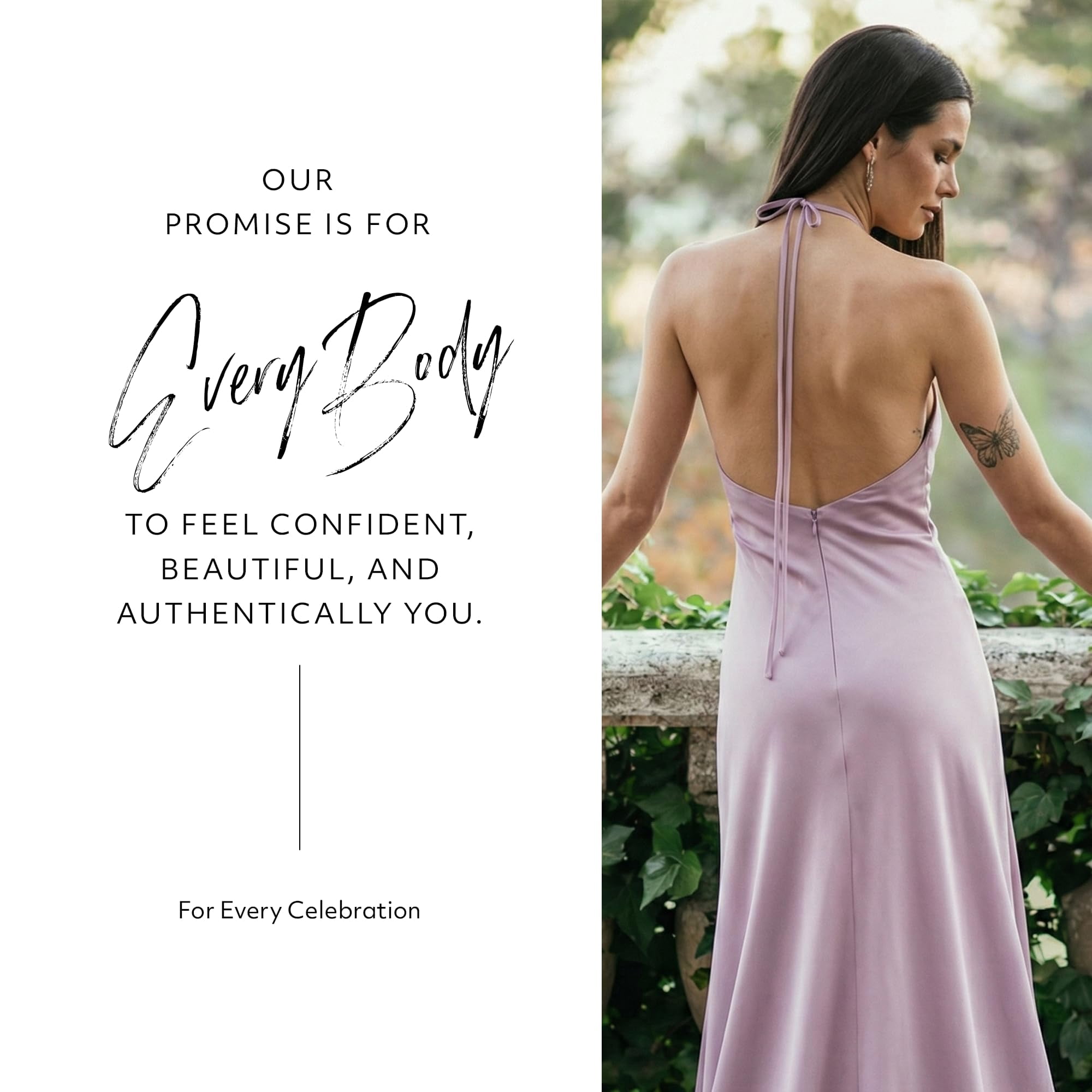 Kirablend Liora Charmeuse Keyhole Halter Maxi Sheath Dress