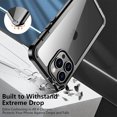 thumbnail image 4 of Redpepper Conçu pour iPhone 13 Pro Max Étui, Étui de Protection 360° avec Protecteur d'Écran Intégré, Étui Anti-Rayures pour iPhone 13 Pro Max (Noir) Noir, 4 of 7