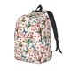 thumbnail image 1 of Disketp Watercolor Floral With Butterflies Mochila de Lona Estampada, Mochila Escolar de Viaje Ligera para Estudiantes y Portátil-Medium, 1 of 5