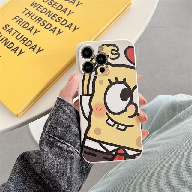 Funda De Lujo De Dibujos Animados Lindo Bob Esponja Patrick Star Para Redmi A1 6A 9 9A 9T 10 5G Note 5 7 8 8T 9 9S 10S 11 Pro 4G K40 Silicona Anime Pareja Anti-Caída Nuevo Diseño Cubierta Trasera Gao Jiahui unisex
