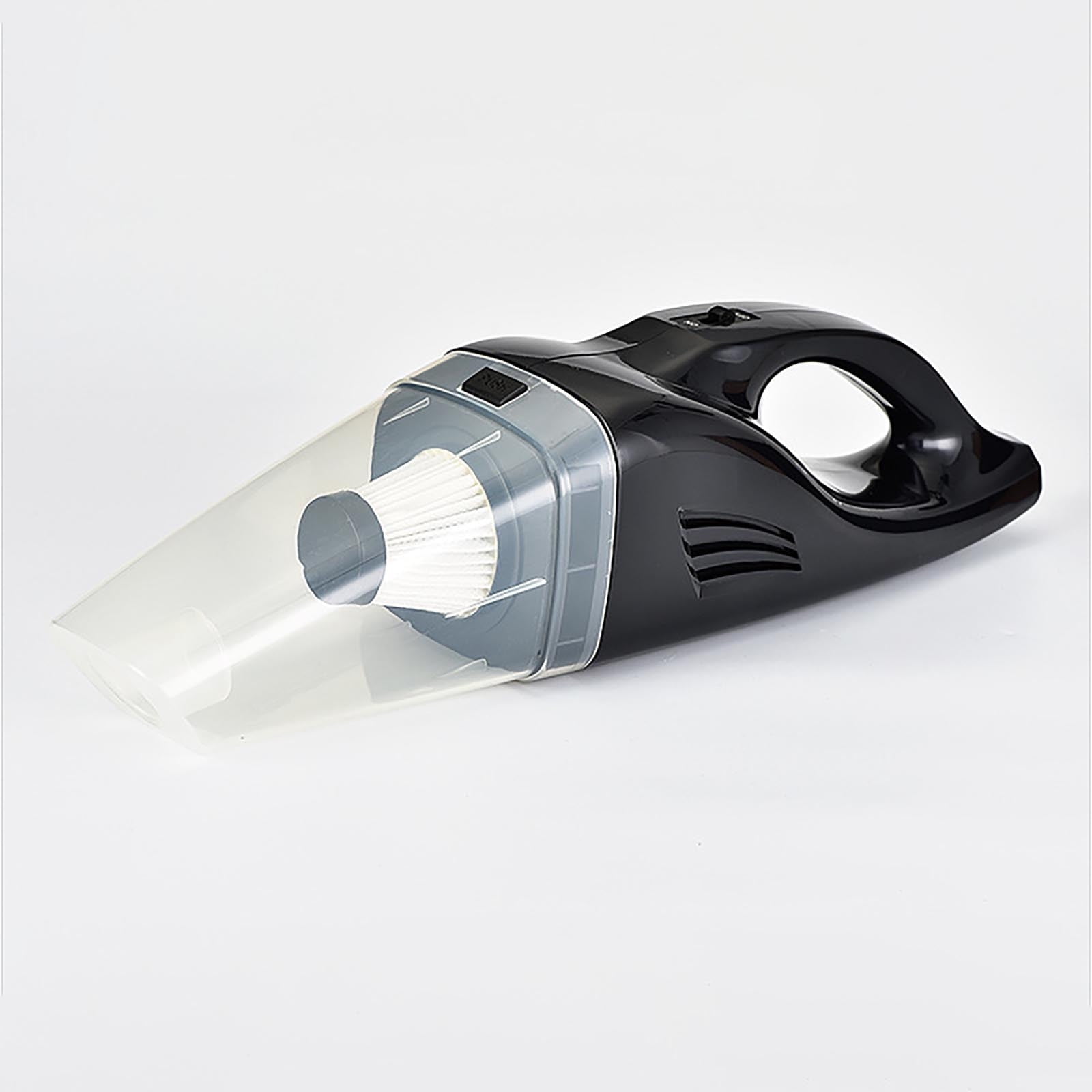 120W 12V Car Vacuum Cleaner with Brush & Hose - High Power Wet/Dry Handheld for Vehicle & Household Use()