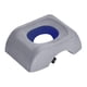 thumbnail image 1 of Almohada facial, almohada de apoyo para posición boca abajo, descanso facial, respiración, comodidad Azul, 1 of 9