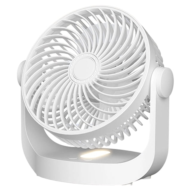SIfdSeng Get it Fast Portable Fan Quiet Rechargeable USB Air Circulator with Settings and 360° Rotation for and Bedroom