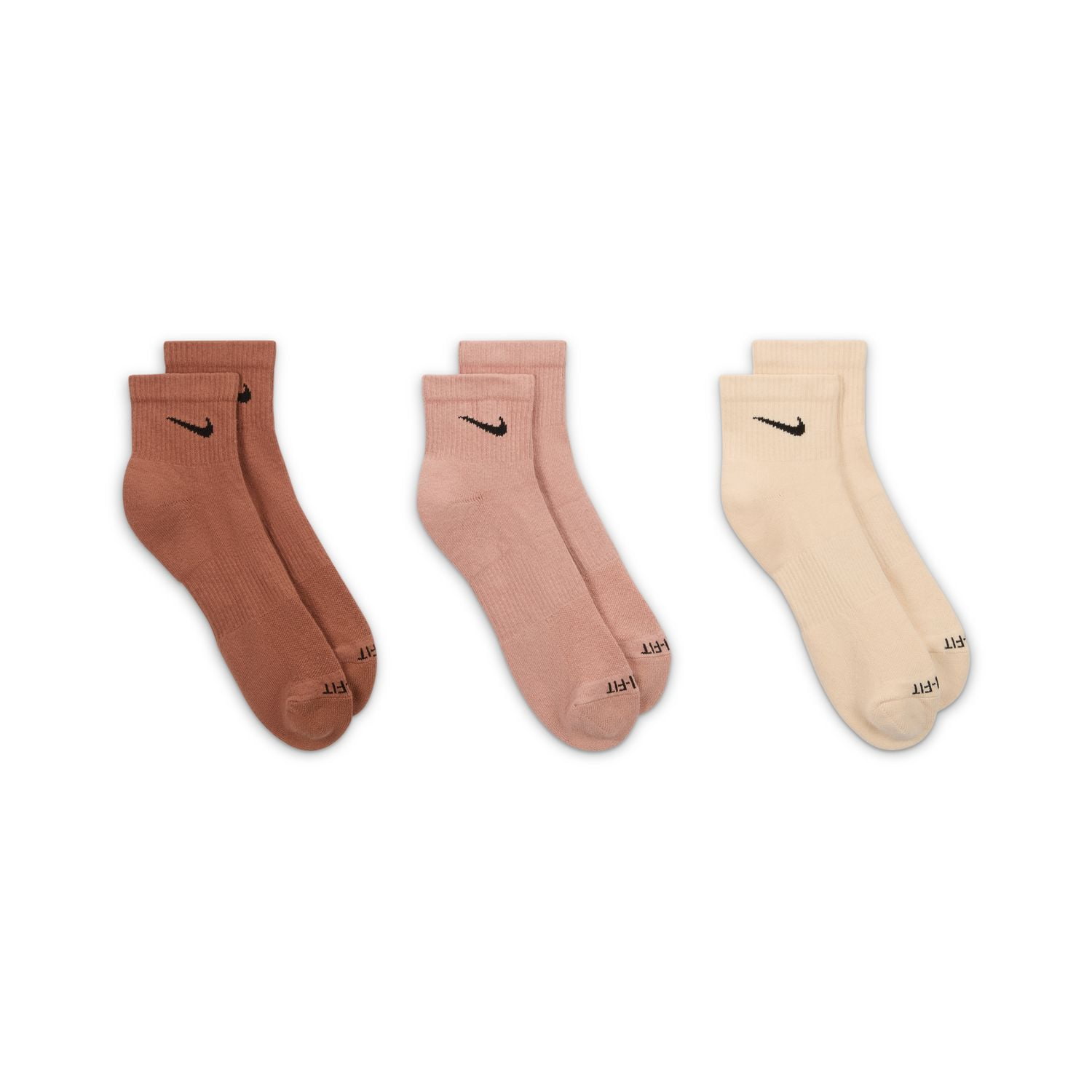 nike womens women's nike everyday cushion ankle 3 pair