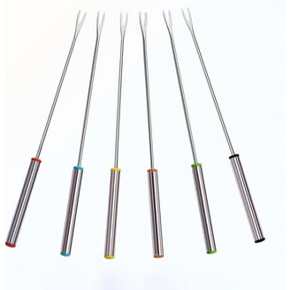 Aazon.co: 12 Pcs Fondue Forks 9.4 Inch Fondue Sticks Stainless Steel Fondue Cheese Forks