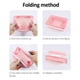 thumbnail image 2 of Reusable Food Storage Bags Stand Up Freezer Bags with Leak-Proof Buckle Portable Food Grade Silicone Storage Containers for Sandwich  Meat  Fruit  Veggies, 2 of 7
