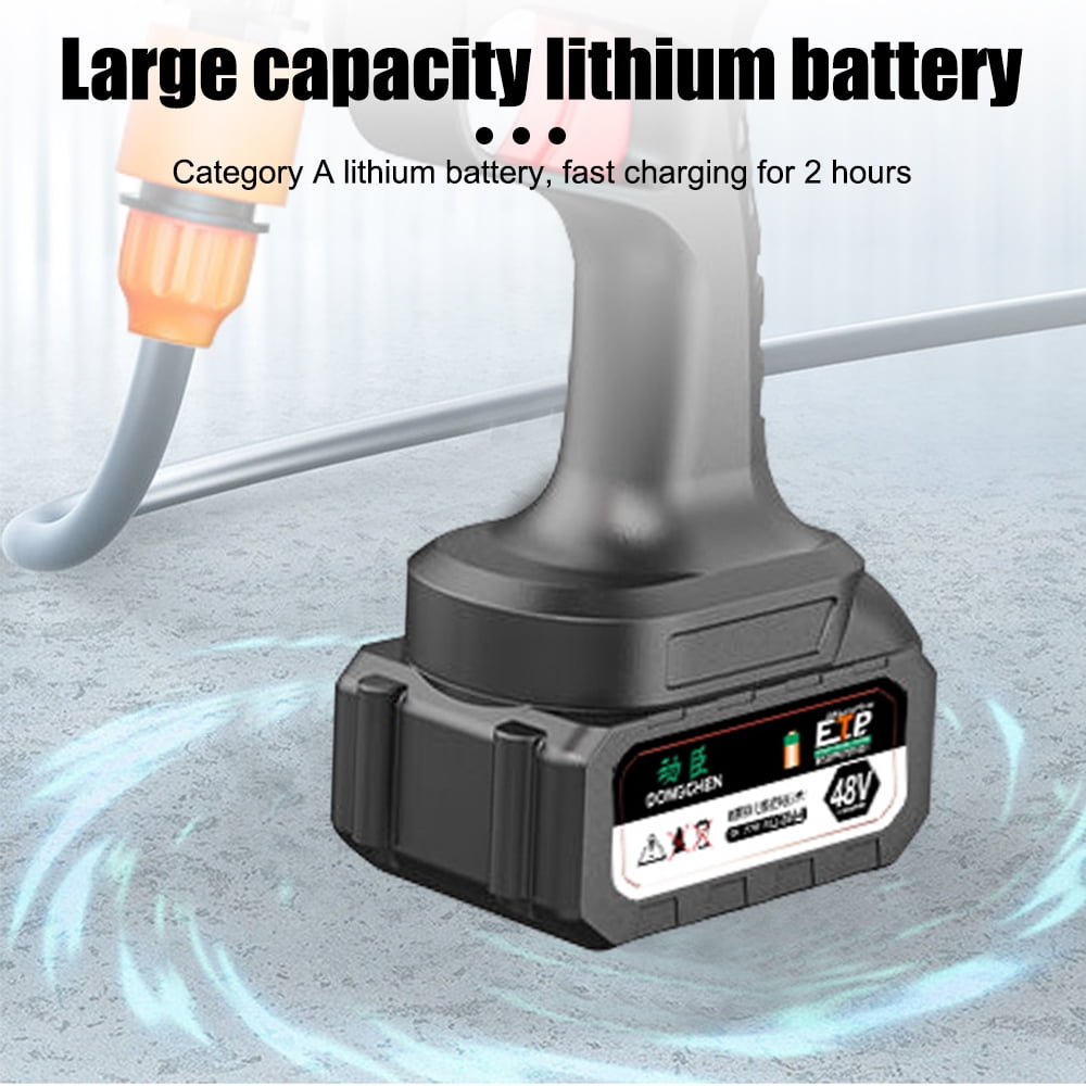 300W High Strength Wireless Pressure Washer 20000mAh Wide Use Portable High Pressure Water Sprayer Multi-Function Washing Machine for Car