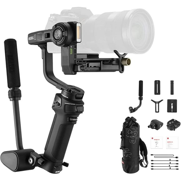 Estabilizador de cardán ZHIYUN Weebill 3S Combo de 3 ejes para réflex digital
