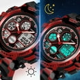 thumbnail image 3 of Digital Watch Sports Waterproof Wristwatch with LED/Alarm/Stopwatch/Calendar/Date for Age 4-12 Christmas Gift, 3 of 7