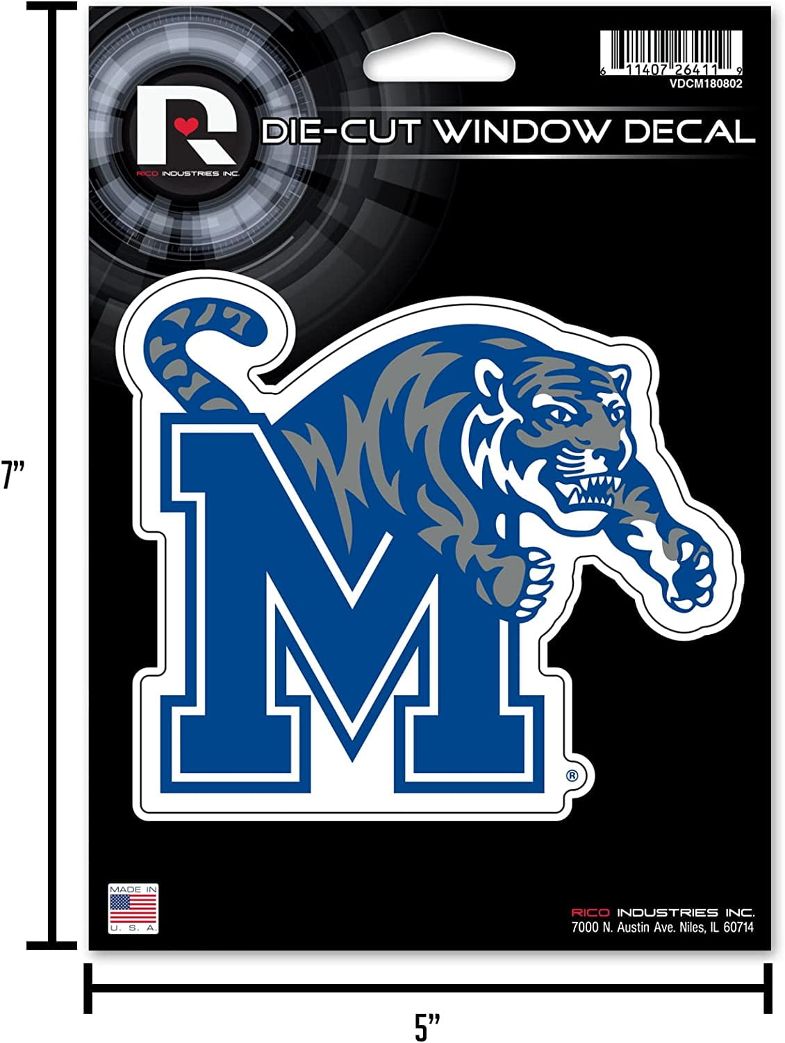 New York Rangers 5 Inch Die Cut Flat Vinyl Decal Sticker Adhesive Backing