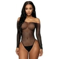 thumbnail image 5 of Bikini de perforación sexy ropa interior punto perforación estrellas malla uniforme tentación T1006, 5 of 5