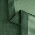 thumbnail image 6 of Key Green Faux Linen Extra Wide Room Darkening Curtain (1 Panel), Key Green, 100W X 84L, 6 of 12