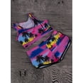 thumbnail image 4 of SAYFUT Fashion Women's Two Piece Sports Padded Bikini Set Swimsuit with Boy Shorts Bathing Suits, 4 of 6