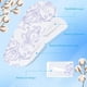 thumbnail image 2 of Paquete de 60 mascarillas Steam Eye Mascarillas XPCARE para ojos secos y alivian el estrés, 2 of 7