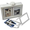 thumbnail image 1 of Photo Rotating Page-Turning Ornaments, 12-Slot Rotating Photo Album, Personalized Picture Flip Book Frame, Table Decoration Creative for Friends, Couple (White), 1 of 7