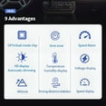 thumbnail image 4 of GJX Digital GPS Speedometer Odometer LCD Display HUD Head Up Thermometer, 4 of 4