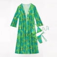 thumbnail image 4 of Gibobby Trajes de Baño para Mujer Traje de baño de piezas con bikini de manga larga europeo y americano para mujer(Verde,CH), 4 of 5