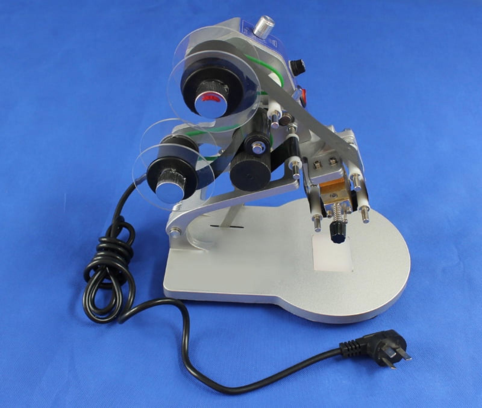 EQCOTWEA Electric Hot Stamp Ribbon Coding Printer Label Package Coding Machine