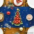 thumbnail image 4 of Touchbetter The Lord Blue Sky Christmas Table Runner, Seasonal Winter Holy Night Christ Kitchen Dining Table Decor for Outdoor Home Party 13x72 Inch, 4 of 6
