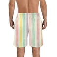 thumbnail image 3 of JRXY Classic Retro Stripes Men's Summer Boardshorts Beach Shorts 3Xl, 3 of 7