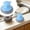 Blue, variant on Clearance Under $2, 1 Pack Stainless Steel Pot Scrubber with Handle, Metal Wire Sponge for Heavy-Duty Kitchen Cleaning, Scouring Pad for Pans, Pots, and Grills, Plastic, 8x7cm (Blue)