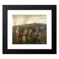 thumbnail image 2 of Fritz Boehle 14x12 Black Modern Framed Museum Art Print Titled - The Potato Harvest (1899), 2 of 5