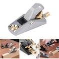 thumbnail image 2 of Dickly Rabot à Main à Angle Bas, Outil de Menuiserie, Facile à Utiliser, Accessoires Portatifs Mini Argent, 2 of 8