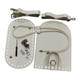 thumbnail image 2 of Bag Making Set Sewing PU Leather Bag Bottom Shaper Pad Knitting Bag Bottoms White, 2 of 9