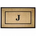 thumbnail image 1 of Nedia Home 18103J 30 x 48 in. Coir &amp; Rubber Frame Mat  Monogrammed J, 1 of 1