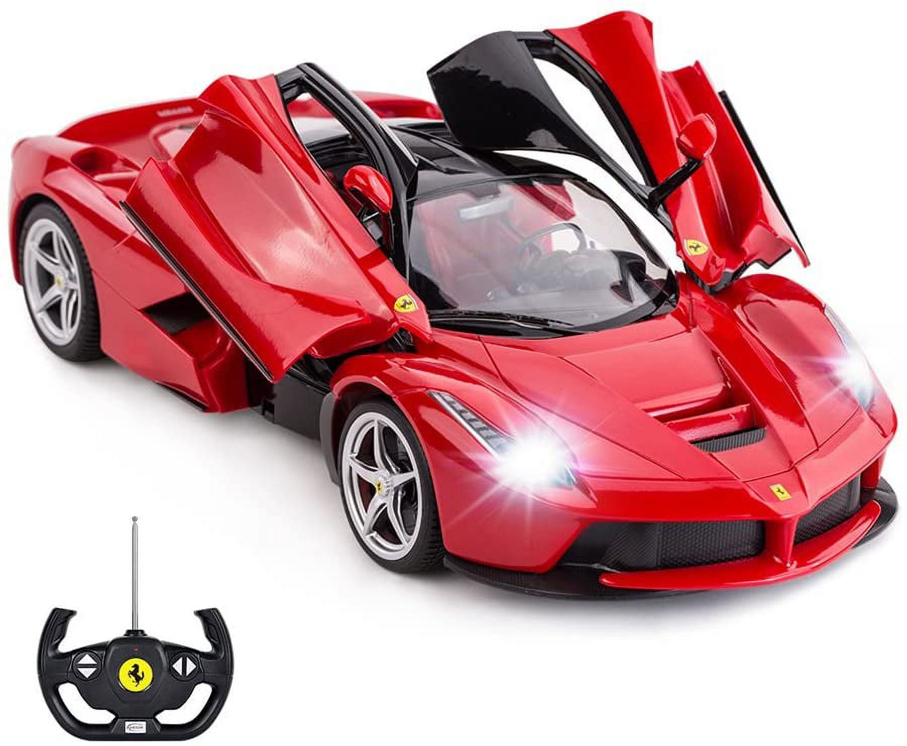 Sapphire RC Car, 1/14 Scale Ferrari LaFerrari, Remote Control, Red, ABS, 13.3 x 5.9 x 3.3 inches