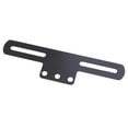 thumbnail image 4 of koolsoo Iron Motorbike License Plate Mount Holder Rear Tail Light Lamp Bracket Black, 4 of 5