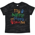 thumbnail image 3 of Inktastic Nanny and Poppy Love Me Grandkid Boys or Girls Toddler T-Shirt, 3 of 5
