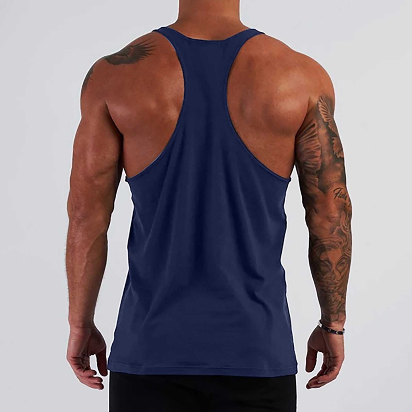 15,68 US$-Gym Stringer Tank Top Ropa deportiva para hombre