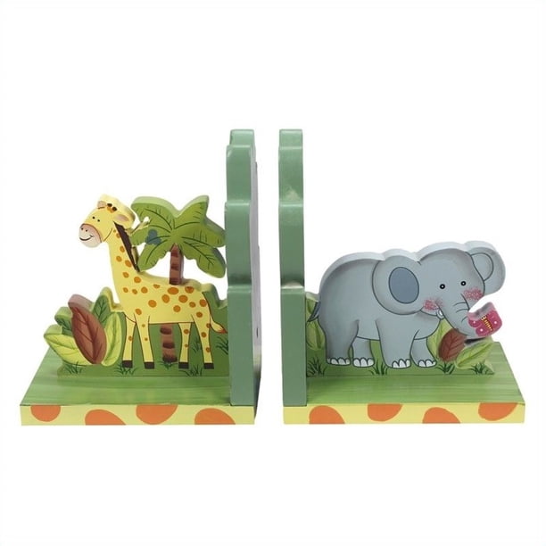 Fantasy Fields Sunny Safari Set Of Bookends Walmart Com Walmart Com