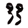 thumbnail image 1 of 2 piezas Correas de levantamiento de pesas Correas de para el entrenamiento de fuerza. Negro, 1 of 8