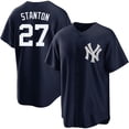 thumbnail image 1 of Baseball Jersey Yankees #99 Judge 2# Jeter 45# 27# Copy Player Name Jersey -WEVALLEY, 1 of 2