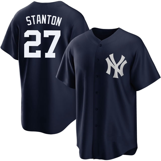 Baseball Jersey Yankees #99 Judge 2# Jeter 45# 27# Copy Player Name Jersey -WEVALLEY