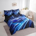 thumbnail image 3 of Castle Fairy Blue Car Boy Twin Bedding Sets,Extreme Sport Bedding Comforter Set, 3 of 8