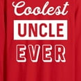 thumbnail image 2 of Instant Message - Coolest Uncle Ever - Men's Long Sleeve T-Shirt, 2 of 5