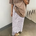 thumbnail image 3 of Sequin Skirt for Women Elastic High Waist Back Slit Straight Sparkly Long Maxi Skirt, 3 of 5